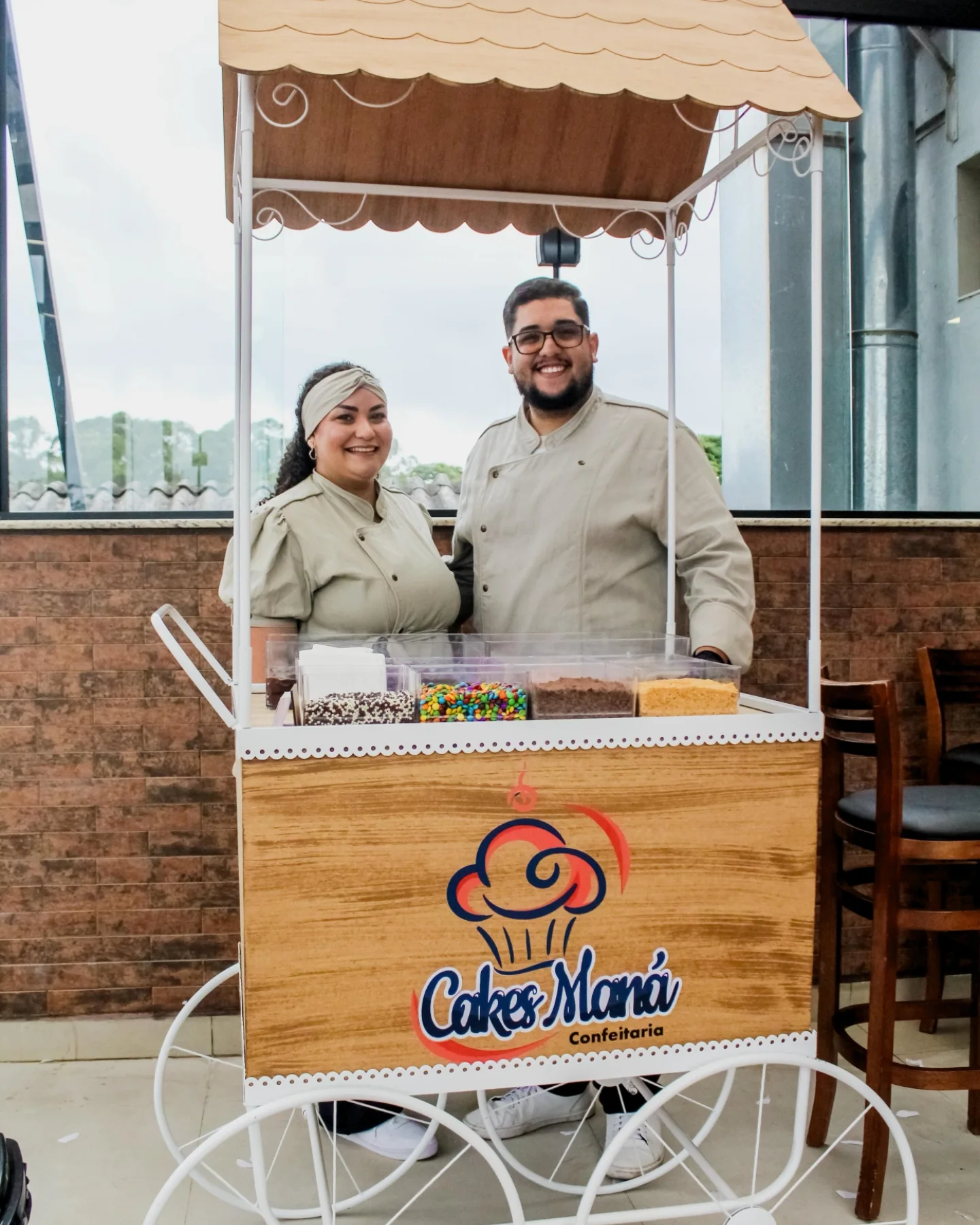 Carrinho Cakes Maná oficial